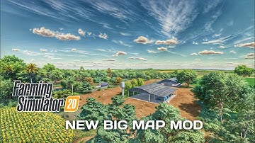 Farming Simulator 20 New Big Map Mod Apk | Download Link MediaFire | FS20 mods EP01