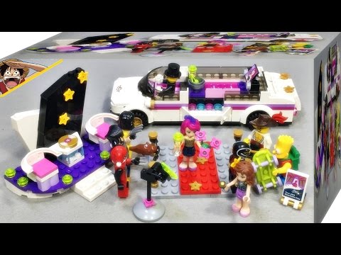 레고 프렌즈 팝스타 리무진 41107 가수 리비의 레드카펫,인터뷰 부스 조립 리뷰 LEGO Friends Pop Star Limousine