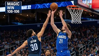Magic Stun Celtics 108-106: Orlando's Clutch Defense Seals Upset