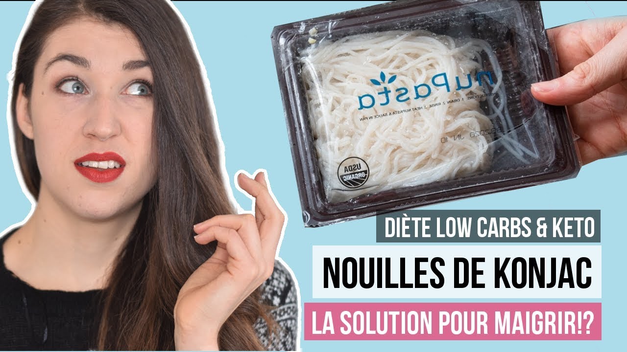 Nouilles Zéro calorie & Keto : Konjac pour Perdre du Poids!?