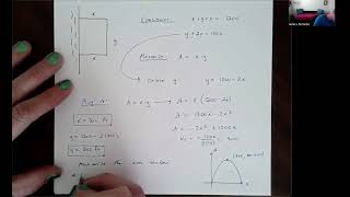 Precalculus: Optimization