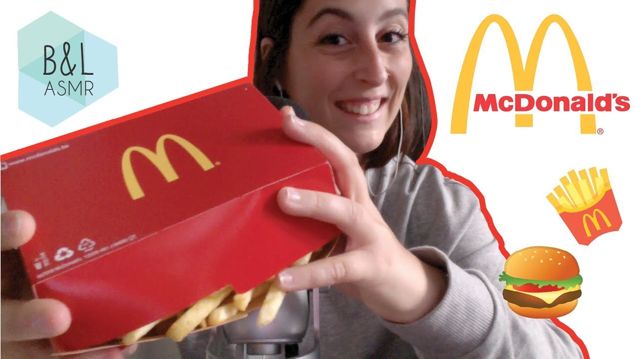 ASMR • MUKBANG - MC DONALD'S 🍔🍟