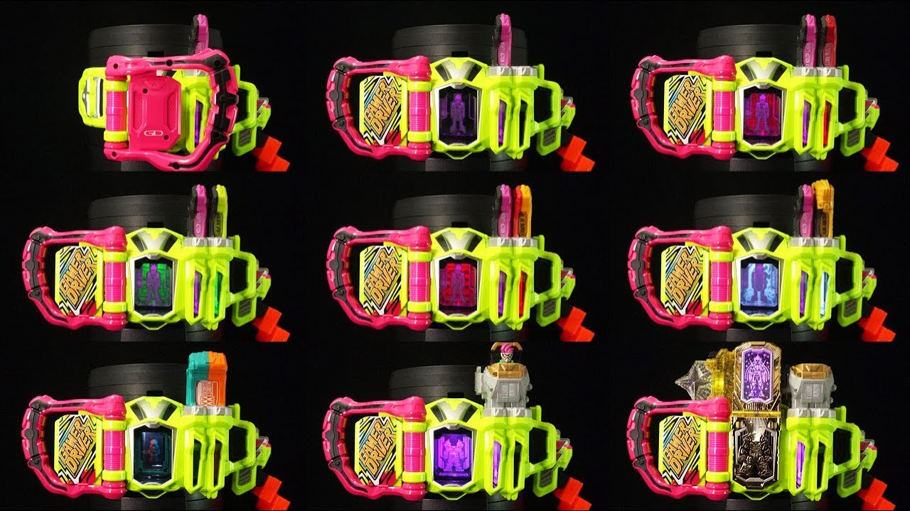 仮面ライダーエグゼイド レベル1からレベルマックスまで大大大大大変身！ Kamen Rider Ex-Aid Gamma Driver Level 1 to Level Max
