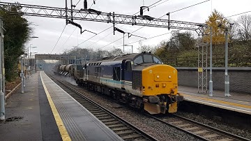 Anglia RHTT 3S60 storms out of the loop at Marks Tey with DRS Class 37 37425 leading 7/12/21