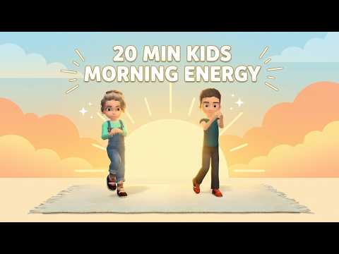 Kids Morning Energy! 20 Min Workout for Focus