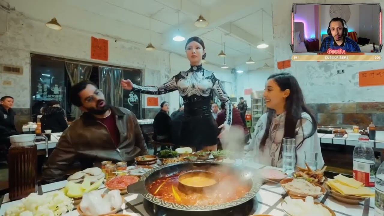 Gooba reaction joe hattab (Shocking Chinese AI Robot - In the World’s Strangest City).