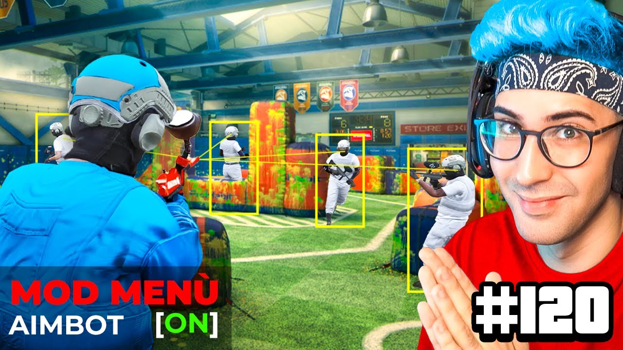 BARO nel PAINTBALL della CASA del GRANDE FRATELLO su GTA5 RP FIVEM (TEKTEK EP.120)