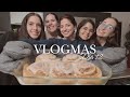 VLOGMAS 🎅🏼 12 | cocina caótica con mis amigas, knives out 3 y un día demasiado cute