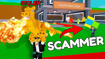 I SCAMMED a SCAMMER and got his Brainrots 💀 FUNNY MOMENTS - Steal a Brainrot