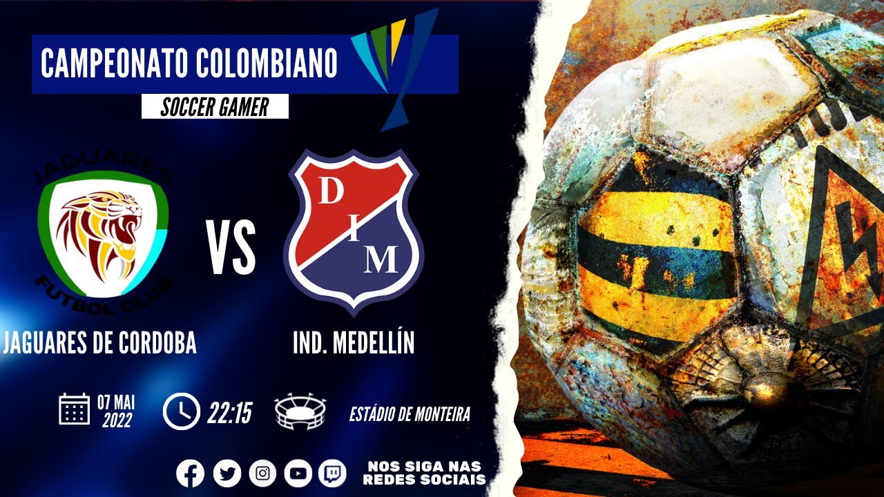 (JOGO ADIADO) JAGUARES DE CORDOBA X IND. MEDELLĂN - CAMP. COLOMBIANO 2022 | RODADA 19 - AO VIVO đŽ (JOGO ADIADO) JAGUARES DE CORDOBA X IND. MEDELLĂN - CAMP. COLOMBIANO 2022 | RODADA 19 - AO VIVO đŽ