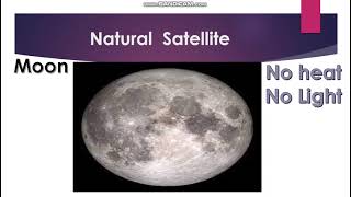 Satellite | Types of Satellite | Natural | Artificial Satellite | First Satellite in 🌎.