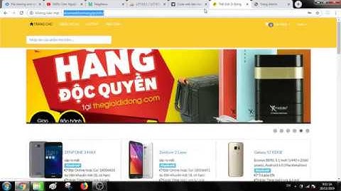 Demo Code web bán hàng điện thoại php laravel full code