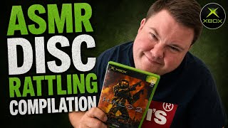 ASMR XBOX DISC RATTLING OLD COMPILATION VIDEOS FOR PEACE AND RELAXATION