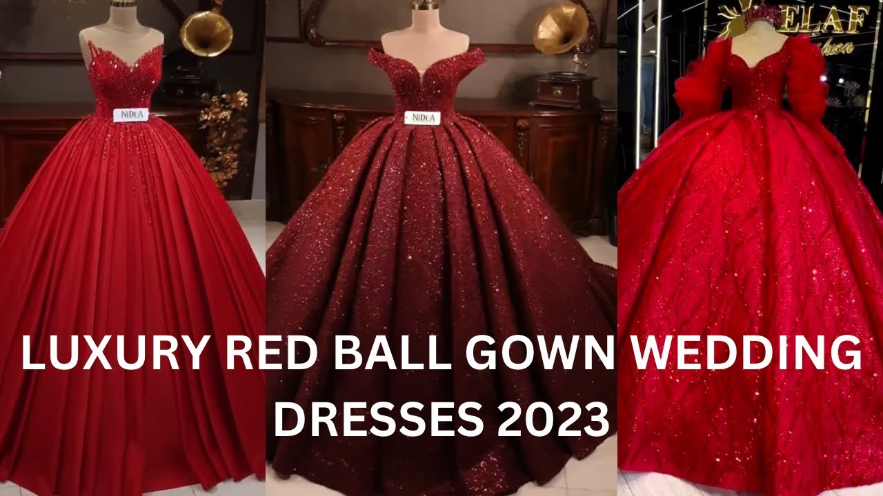 Red Tulle Long Prom Dress, Tulle Red Evening Dress – shopluu