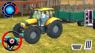 Tractor Farming Tractor Simulator 2024 Real Tractor Farmer Tractor Game - Android Gameplay screenshot 5