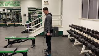 2 DB Vertical Jump