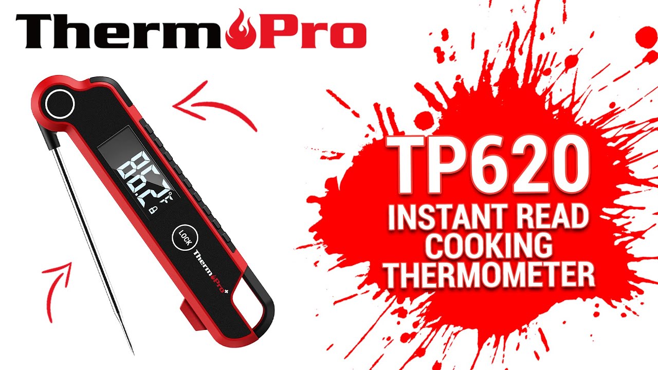 ThermoPro TP19 Waterproof Digital Probe Meat Thermometer in the Meat  Thermometers department at