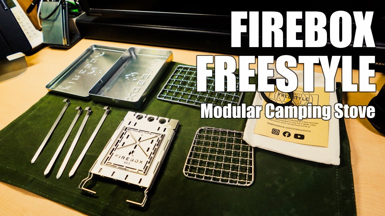 【ソロキャン装備】Firebox Freestyle Modular Camping Stove YouTube