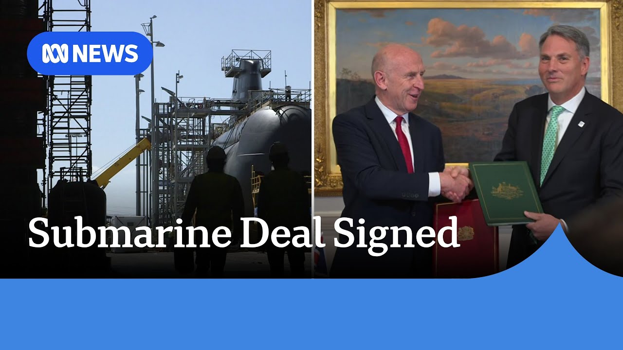 UK and Australia sign five-decade treaty solidifying AUKUS submarines ...