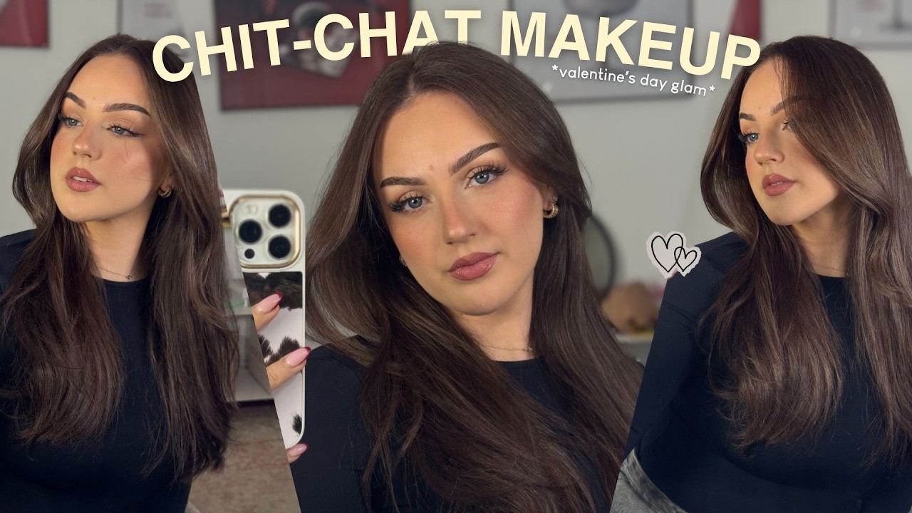 PETIT CHIT-CHAT MAKEUP *valentine's day glam*