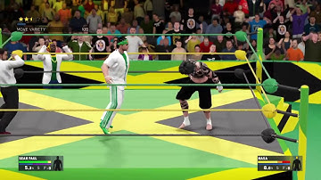 Def Jam 2K17 - Sean Paul vs Masa - Babylon - Buddy Murphy Attacks