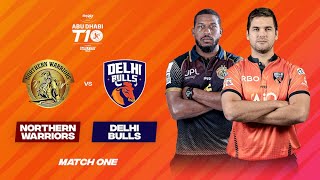 Match 1 HIGHLIGHTS I Northern Warriors vs Delhi Bulls I Day 1 I Abu Dhabi T10 I Season 5