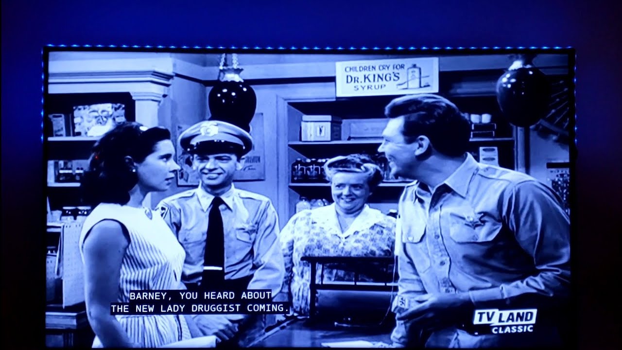 ANDY GRIFFITH ELLIE WALKER...THE NEW LADY DRUGGIST YouTube