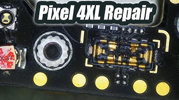 Pixel 4XL random shutdown. Damaged Battery FPC Connector Replacement