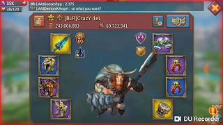 70m Solo trap takes a 2.375m rally! Lord's mobile f2p trap.