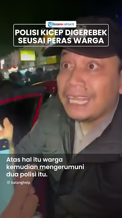 Viral Video Oknum Polisi Kicep Digerebek Warga Semarang, Peras Sejoli Rp 2,5 Juta & Ancam Menembak