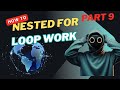 python nested for loop tutorial #coding #pythonprogramming