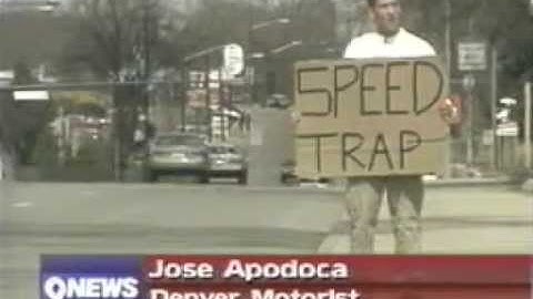 Speed Trap warning in Denver Colorado