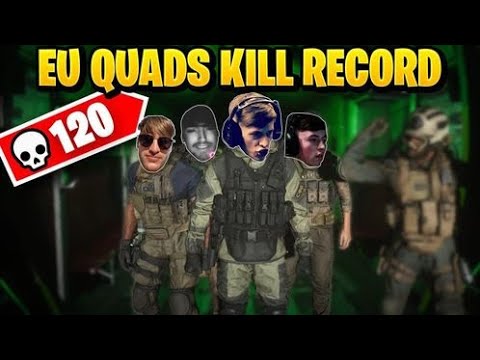 (120 Kills) We broke the EU quads kill record in Call Of Duty Warzone ...