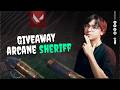 TenZ: Get your Arcane Sheriff right now! Streaming with subs in Valorant!