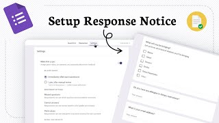 How to Received a Confirmation Message After Submitting a Google Form