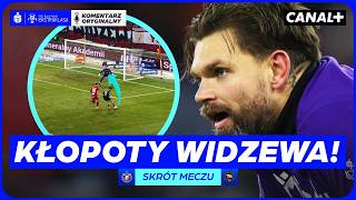 ZNÓW BEZ WYGRANEJ! SPALONY URATOWAŁ OD DRAMATU! WIDZEW - CRACOVIA, SKRÓT MECZU