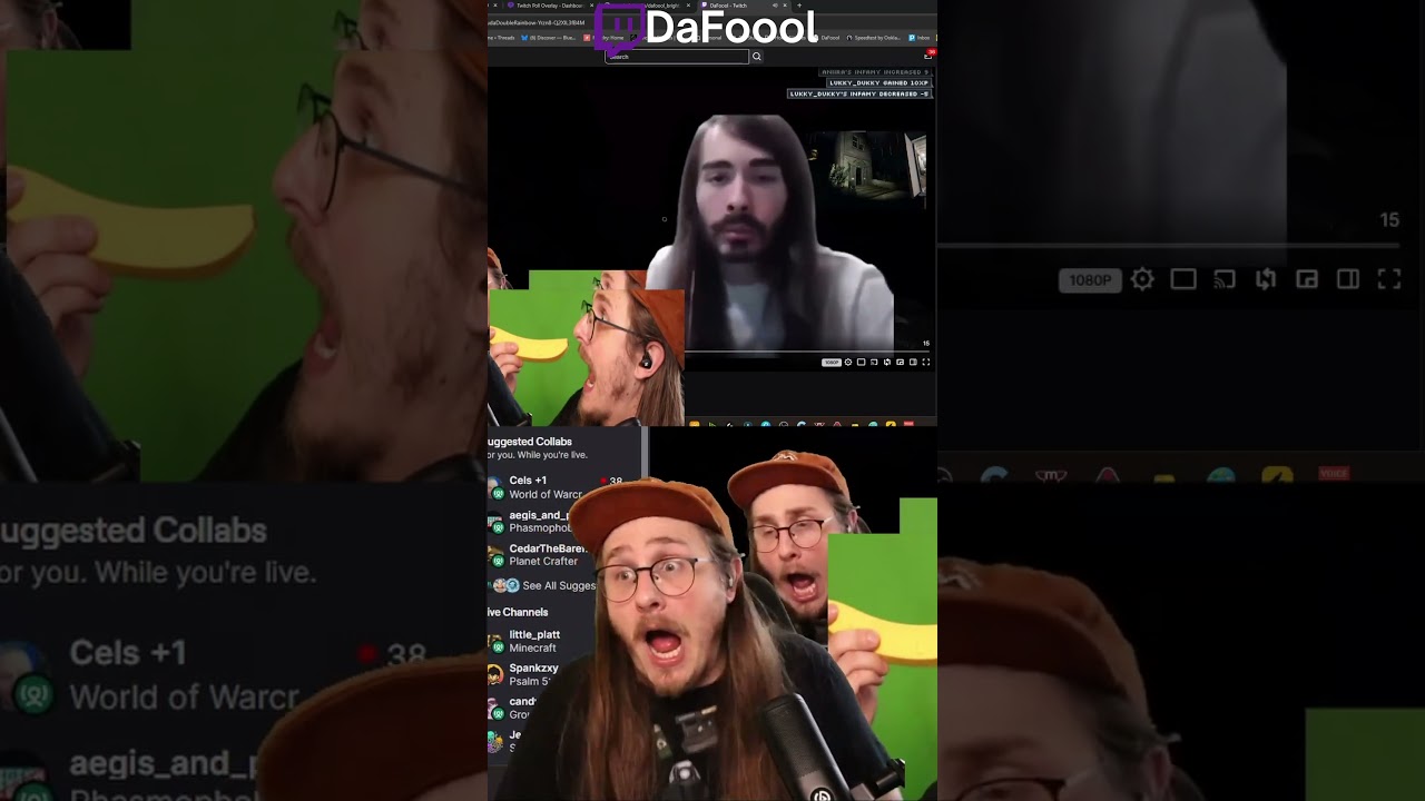 Jumpscare Inception!.. #shorts #phasmophobiagame #clips #twitch #funny #gaming #educational