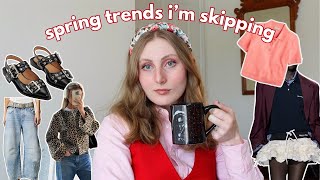 spring fashion trends I am skipping 👀🌸