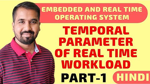 Temporal Parameters Of Real Time Workload Part-1 Explained in Hindi l ERTOS Course