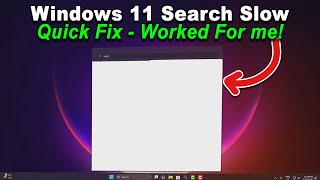 Fix Windows 11 Search Bar Lag: Speed Up Your PC's Search Function