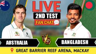 🔴 Live: Australia vs Bangladesh | 2nd Test Fan Analysis | AUS vs BAN | Live Cricket Match
