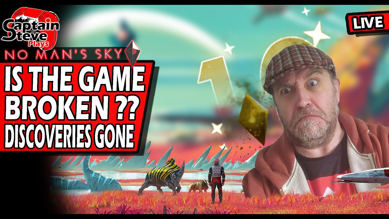 No Man's Sky - Massive Issues Right Now - Discoveries Are Busted - LIVE