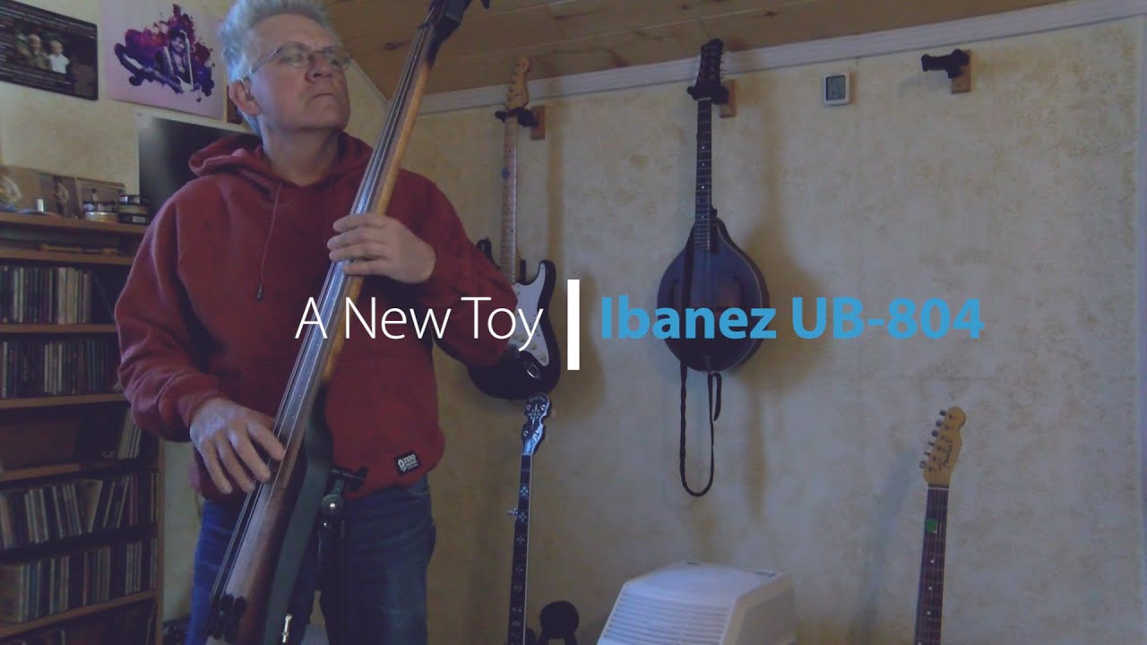 Ibanez UB-804 upright electric bass