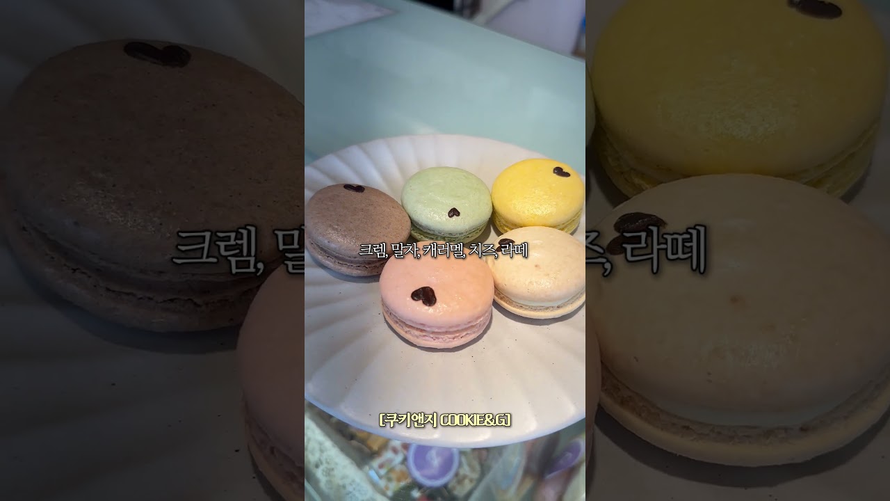 선물하기 좋은 프리미엄 마카롱🤤