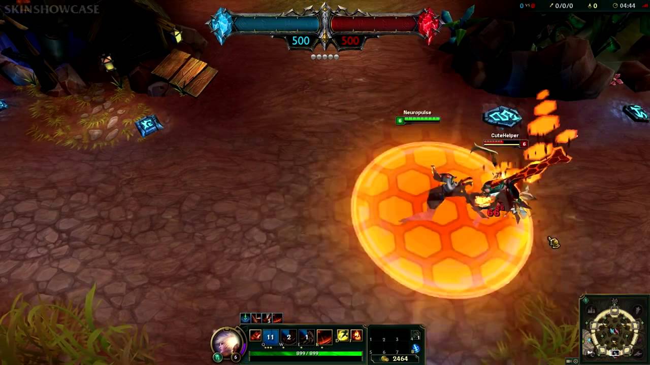 PROJECT Riven LoL Custom Skin ShowCase - YouTube