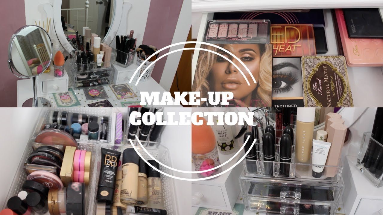 MY MAKE-UP COLLECTION/LA MIA POSTAZIONE MAKE-UP - YouTube