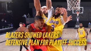 The lakers won series against blazers, but also learned some things on
defense that will help them future opponents. , ✔️ us continue to
provide coverage and subscribe: ...