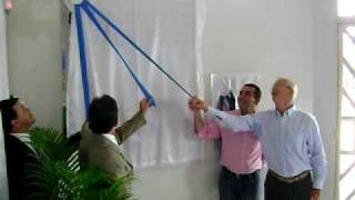 Descerramento da placa em homenagem aos presidentes da ACIA