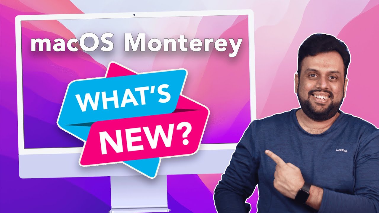 Top 7 New Features in macOS Monterey in Hindi - YouTube