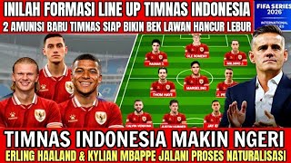 LINE UP GILA! Formasi Line Up Timnas Indonesia Di FIFA Series, Haaland & Mbappe Resmi Perkuat Timnas screenshot 3